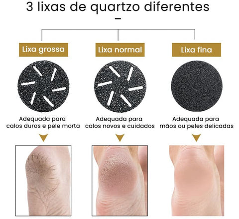 Lixa de Pé elétrica Feet