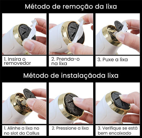 Lixa de Pé elétrica Feet