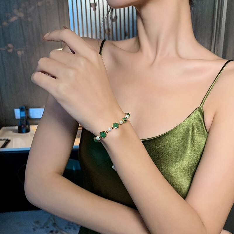 Pulseira Feminina Jade